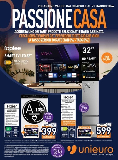 Volantino Unieuro