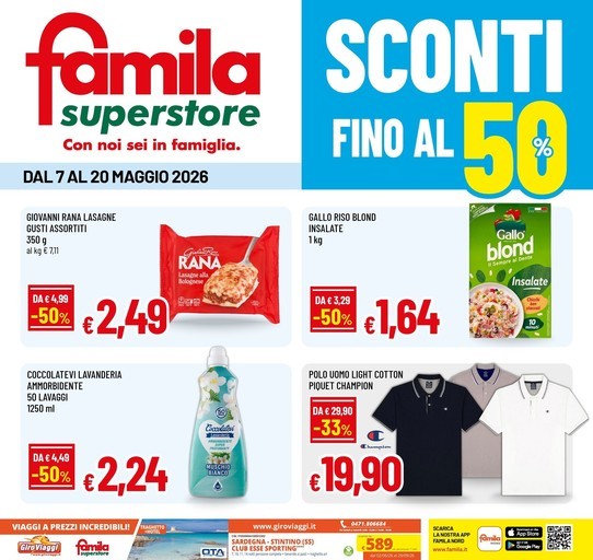 Volantino Famila Superstore