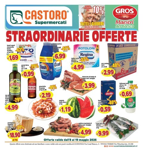 Volantino Il Castoro Supermercati