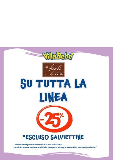 Volantino Villa Bebè