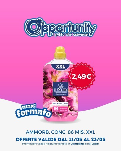 Volantino Opportunity Shop