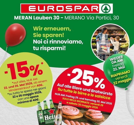 Eurospar - Noi ci rinnoviamo, tu risparmi!