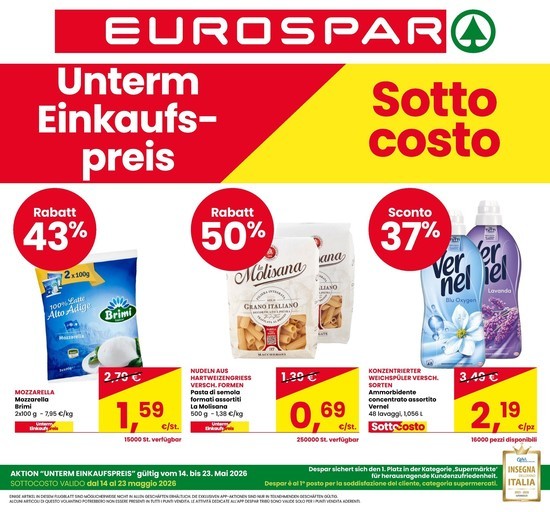 Volantino Eurospar