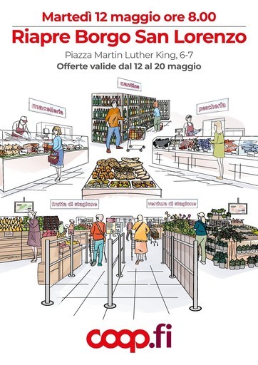 Coop - Riapertura Borgo San Lorenzo