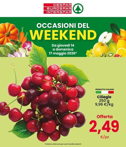 Interspar - Occasioni del weekend
