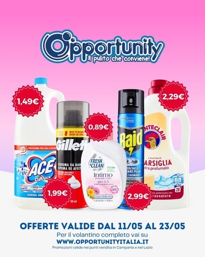 Opportunity Shop - Grande offerta per cacciatori di affari