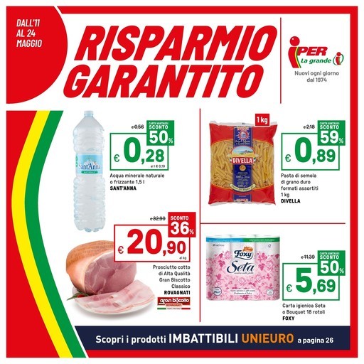 Volantino Iper la grande i