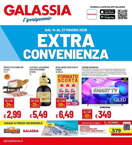 Volantino Galassia