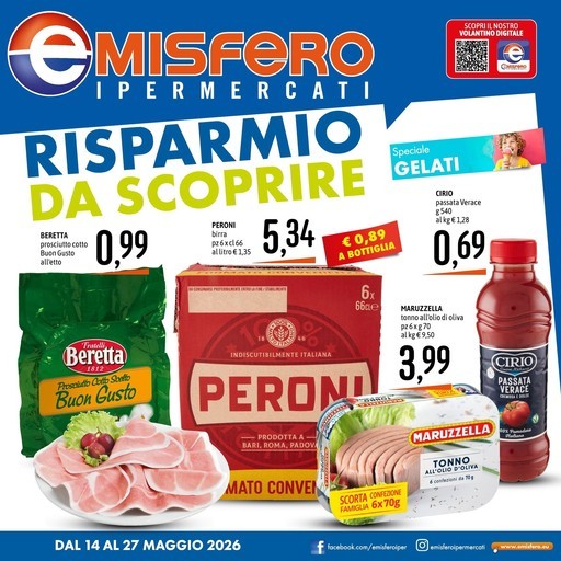 Volantino Emisfero