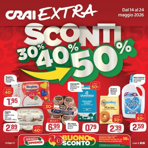 Volantino Crai