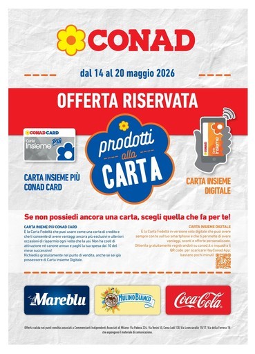 Volantino Conad