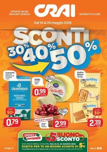 Volantino Crai