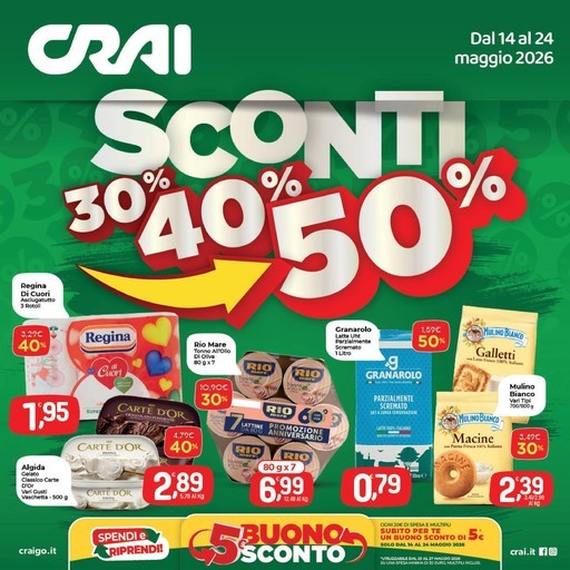Volantino Crai