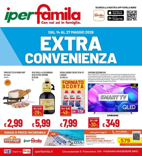 Volantino IperFamila