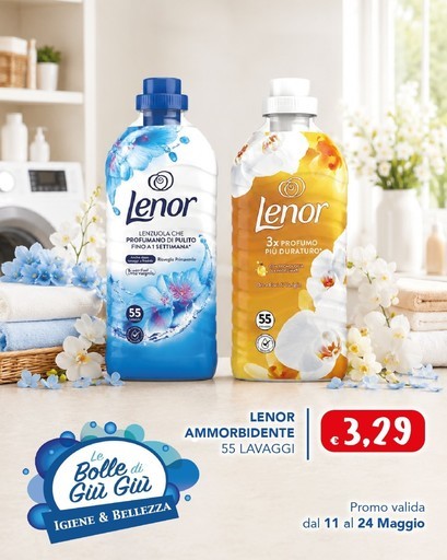 Volantino Le Bolle di Giù Giù