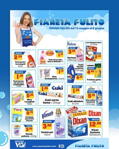 Volantino Pianeta Pulito