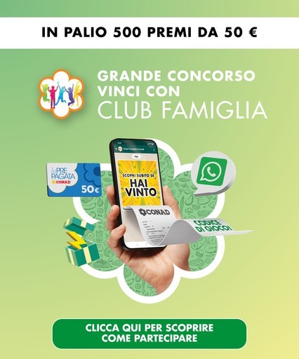 Conad - Grande Concorso Vinci con Club Famiglia