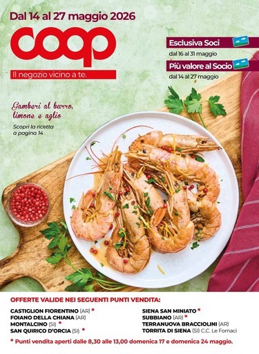 Coop - Dal 14 al 27 maggio 2026