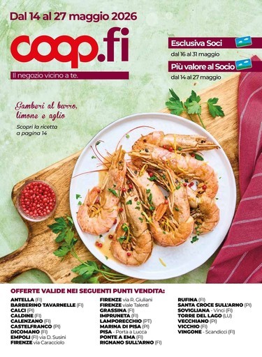 Coop - Dal 14 al 27 maggio 2026