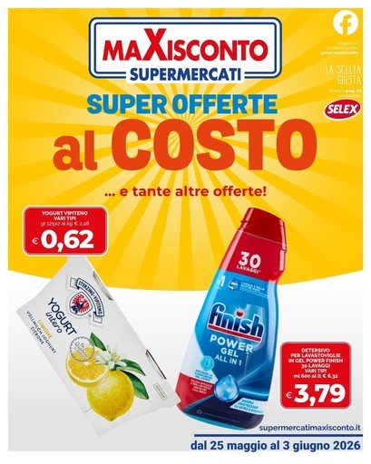 Maxisconto Supermercati - Super offerte al costo