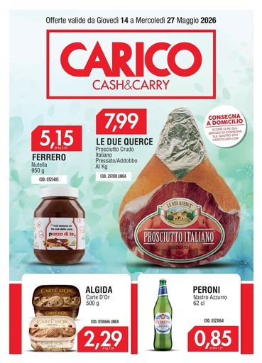 Volantino Carico Cash & Carry