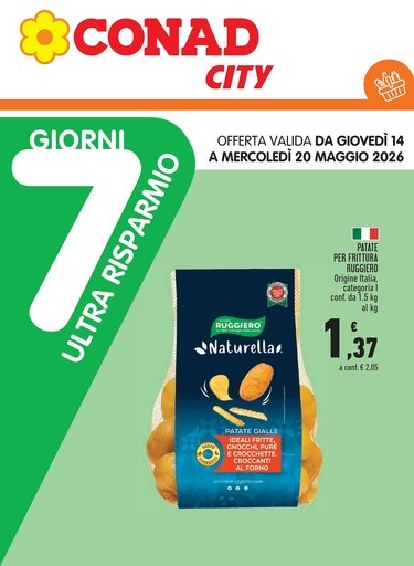 Volantino Conad City