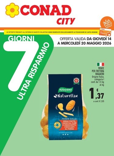 Volantino Conad City