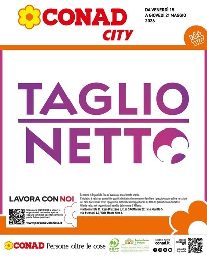 Volantino Conad City