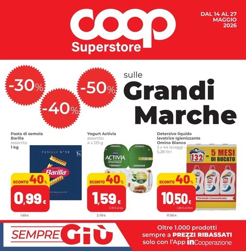Coop Alleanza Superstore - Grandi marche