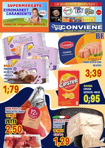 Volantino Euromarket Carandente