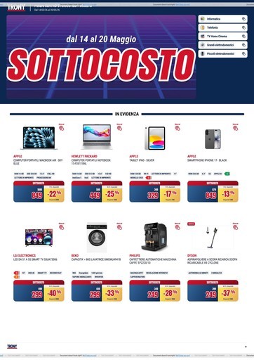 Volantino Trony