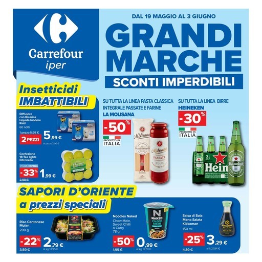 Volantino Carrefour Iper