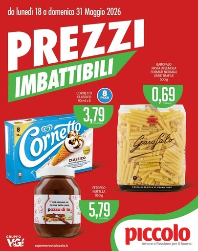 Volantino Supermercati Piccolo