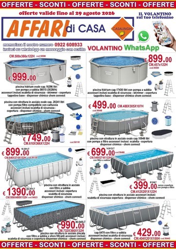 Volantino Affari di casa