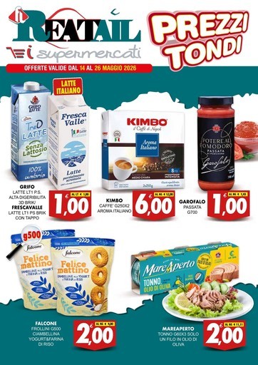 Volantino Reatail Supermercati