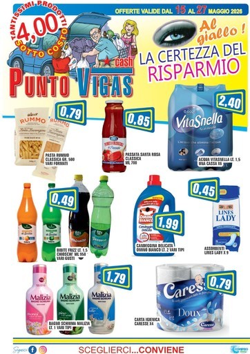 Volantino Punto Vigas