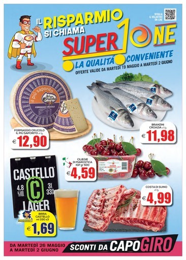 Volantino Supermercato SuperOne
