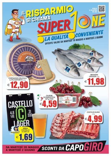 Volantino Supermercato SuperOne