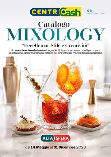 Centro Cash - Catalogo mixology