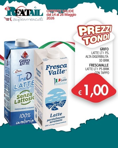 Volantino Reatail Supermercati