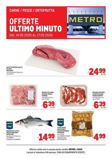 Metro - Offerte freschissimi