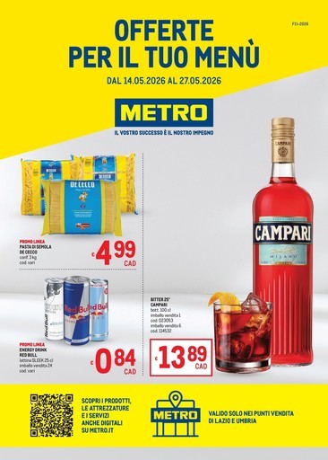 Metro - Offerte per il tuo Menù - AREA 3
