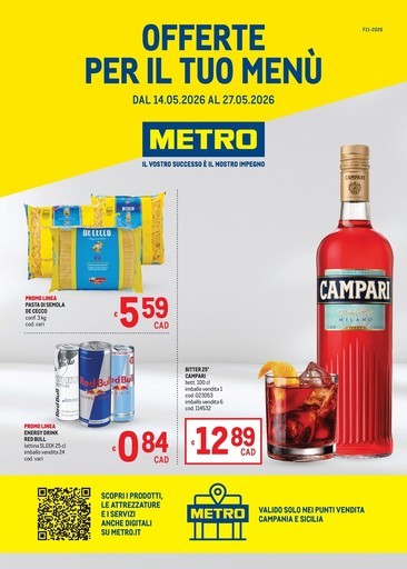 Metro - Offerte per il tuo Menù - AREA 6