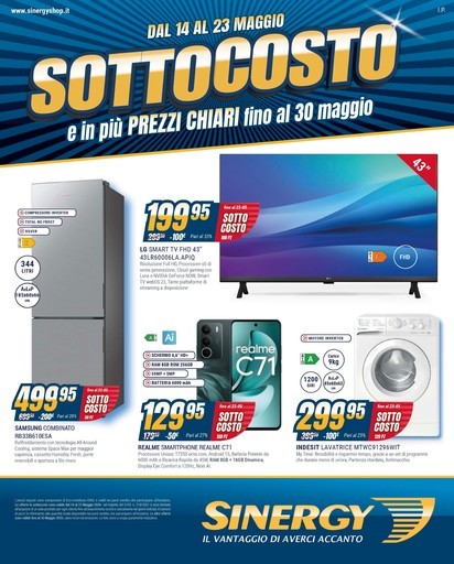 Volantino Sinergy