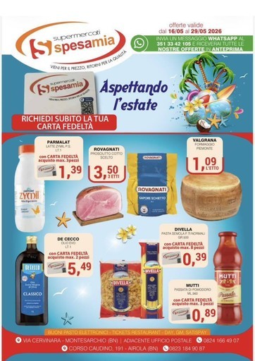 Supermercati Spesa Mia - Offerte Supermercati Spesa Mia