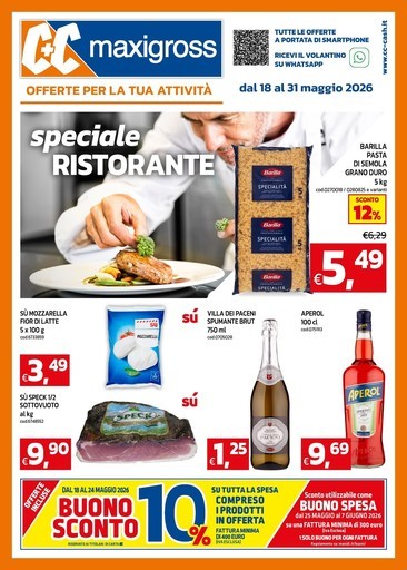 Volantino C+C Cash and Carry