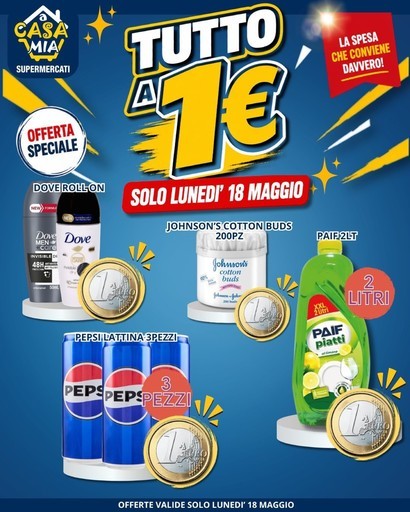 Volantino A Casa Mia