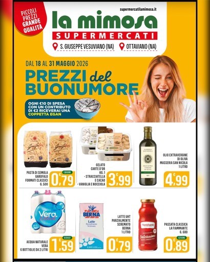 Volantino La Mimosa Supermercati