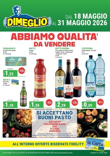 Volantino Dimeglio