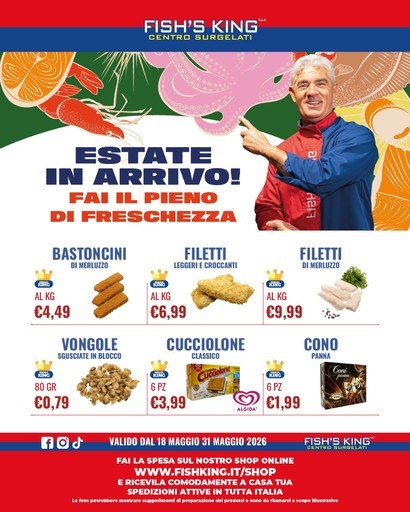Volantino Fish's King